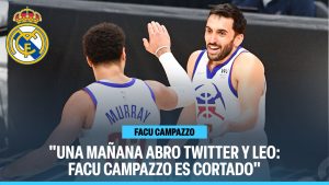 Le dejaron las zapatillas en el parking, así salió Campazzo de Dallas Mavericks