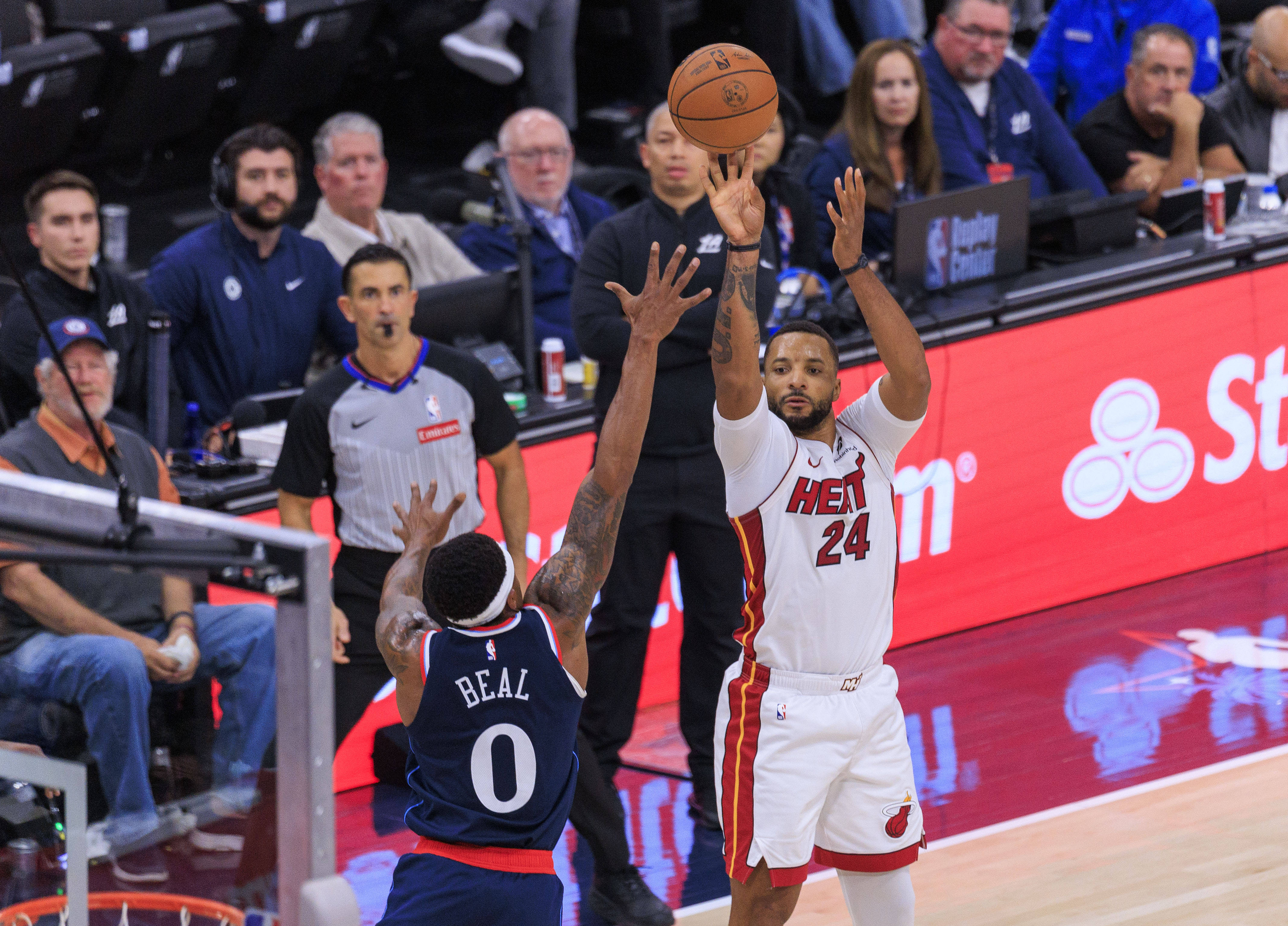 “Fue realmente impresionante”: El veredicto de Spoelstra sobre el jugador que está cambiando la cara de Miami Heat