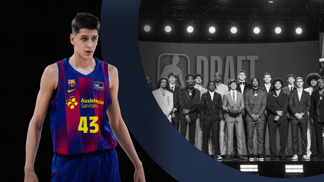 ¿Dónde se sitúa Nikola Kusturica del Barça Basket para el Draft NBA de 2028?