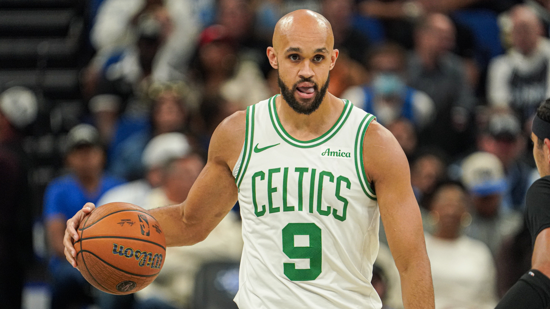 El mate de Jaylen Brown que terminó en un polémico festejo ante el Thunder