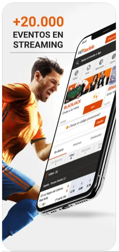 Transmisión en vivo / streaming: Luckia gana