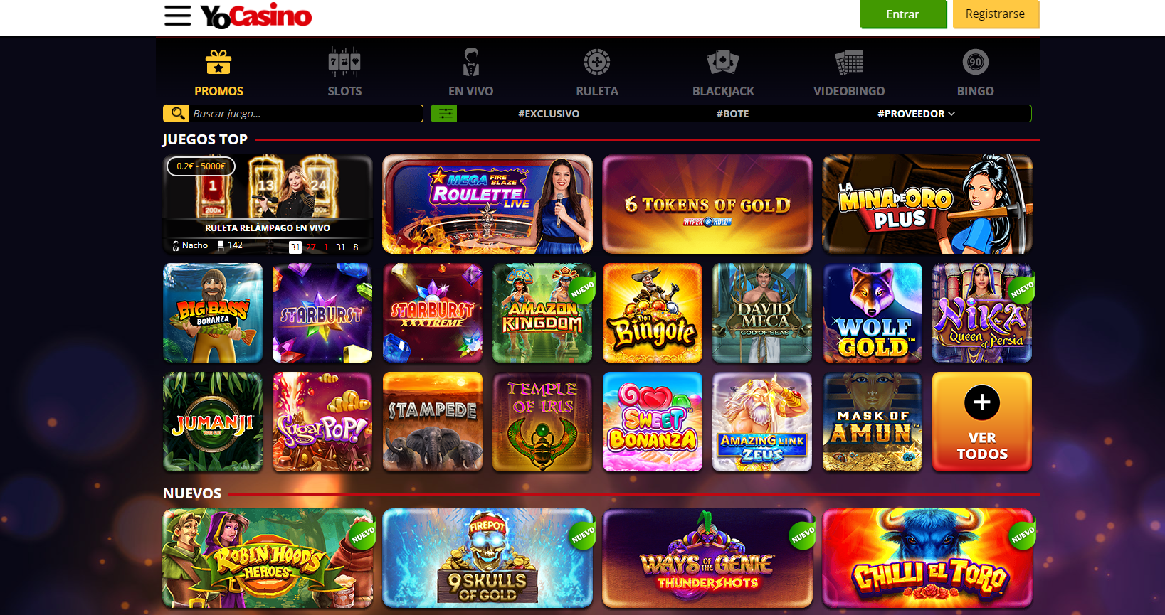 Yocasino codigo promocional