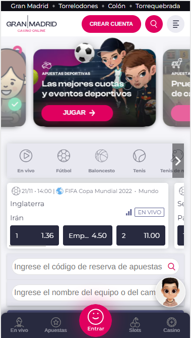 casino gran madrid app