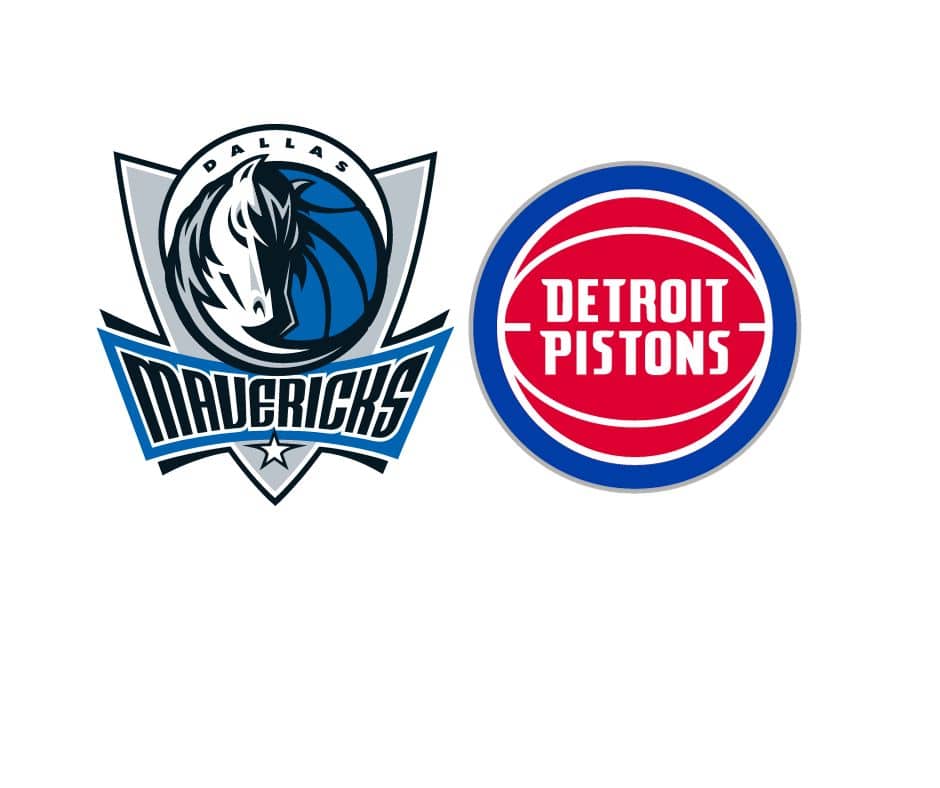 Pronósticos Dallas Mavericks vs Detroit Pistons NBA