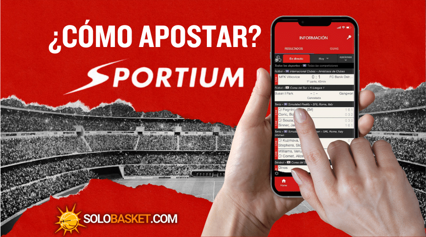Cómo apostar en Sportium: comienza tu aventura online