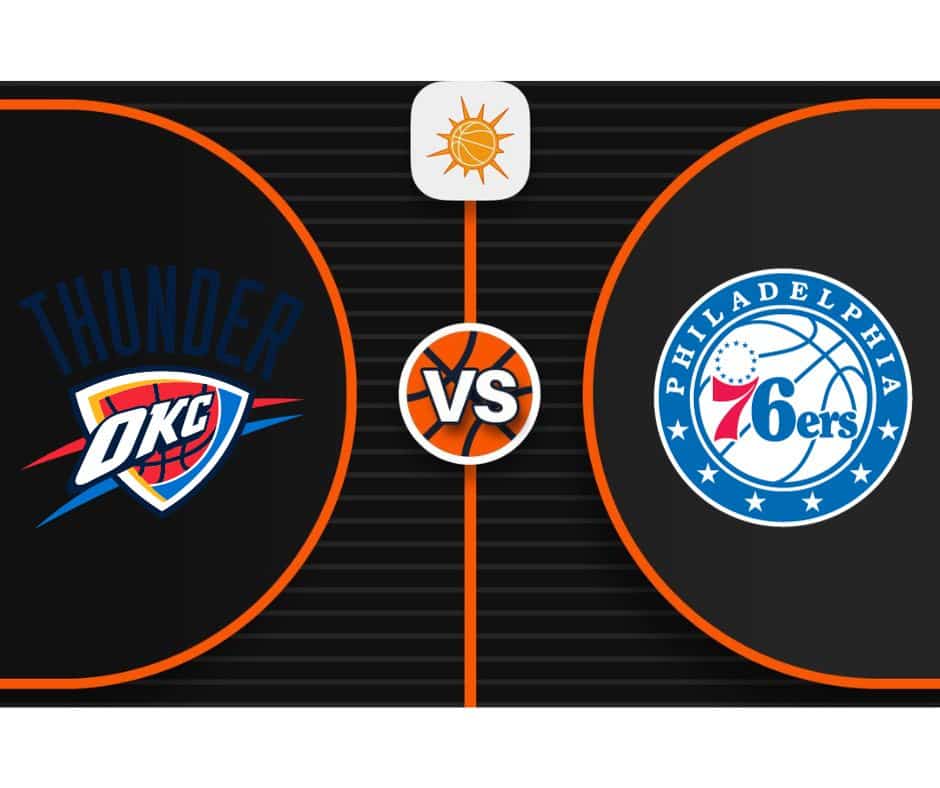 Pronóstico Oklahoma City Thunder vs Philadelphia 76ers NBA
