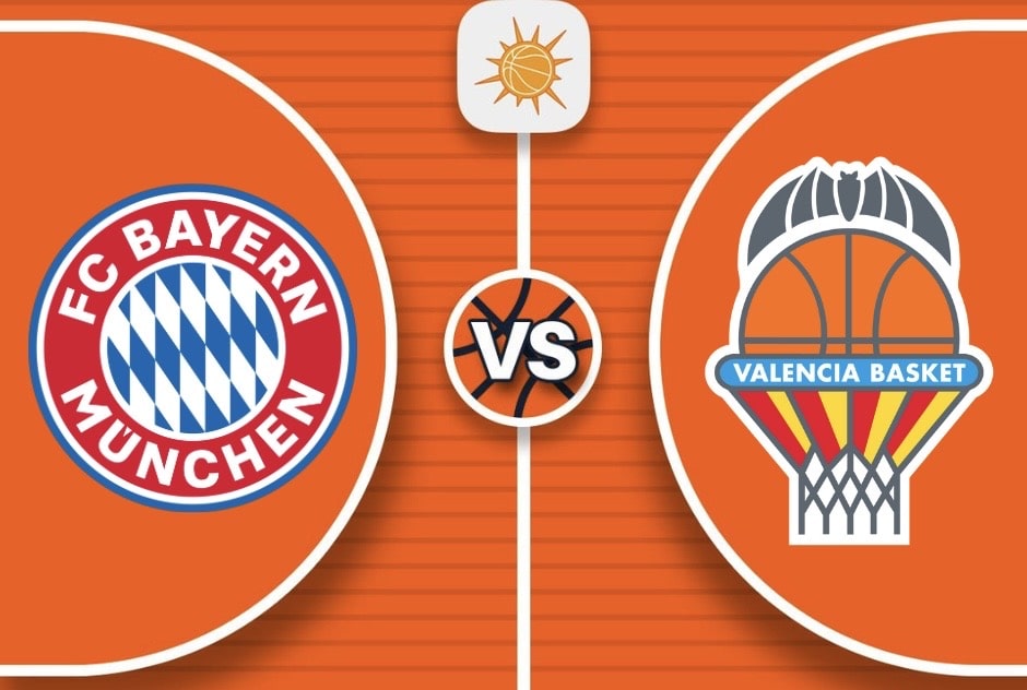 Pronóstico FC Bayern vs Valencia Basket – Euroliga de Baloncesto – 28 Diciembre 2023