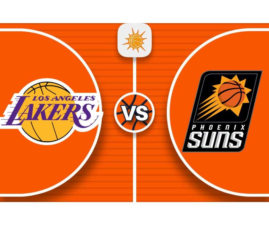 Pronóstico Los Angeles Lakers vs Phoenix Suns NBA