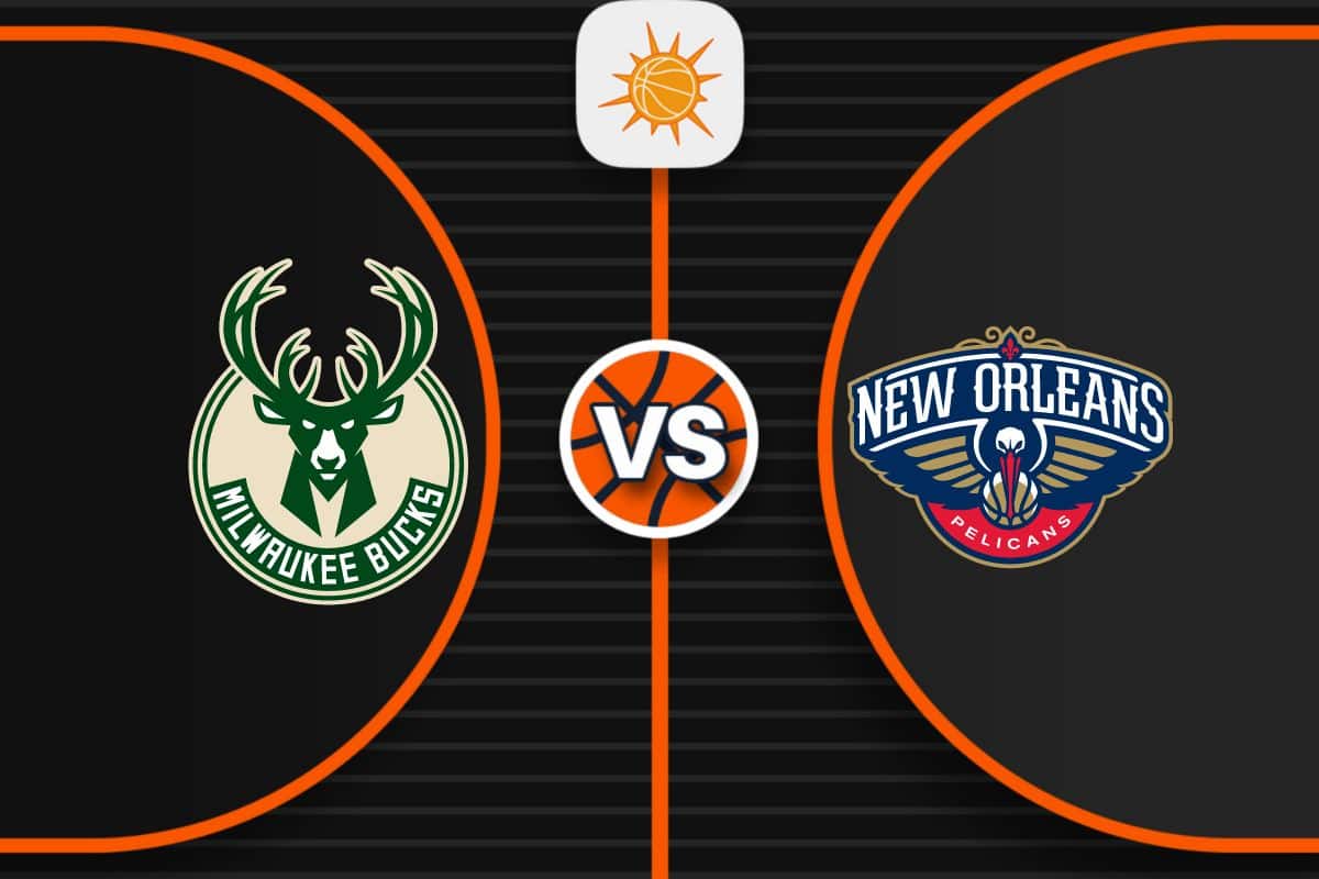 Pronóstico Milwaukee Bucks vs New Orleans Pelicans NBA