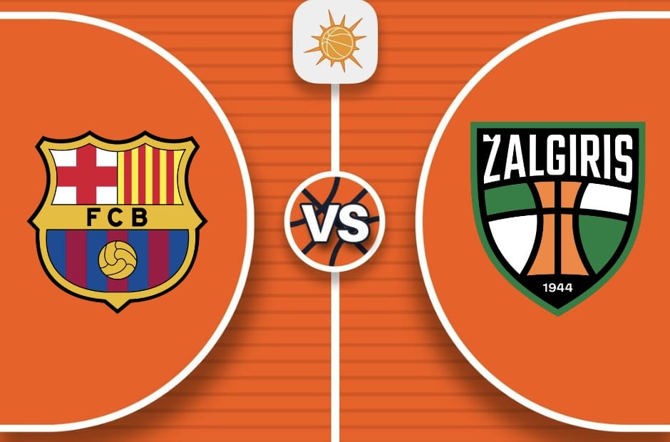 Pronóstico FC Barcelona vs Zalgiris Kaunas – Euroliga de Baloncesto – 12 Enero 2024