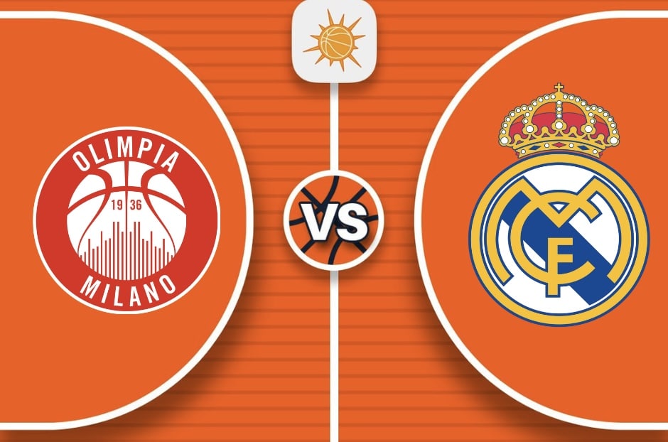 Pronóstico Olimpia Milano vs Real Madrid – Euroliga de Baloncesto – 8 Febrero 2024