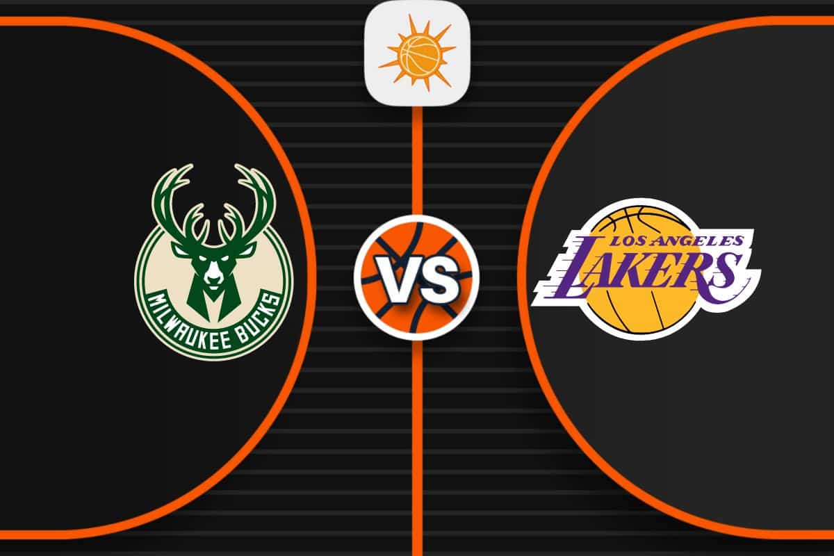 Pronóstico Milwaukee Bucks vs Los Angeles Lakers NBA