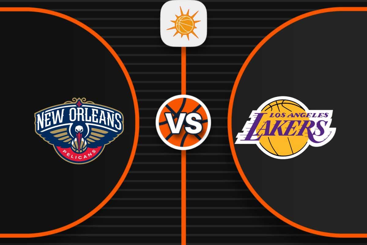 Pronóstico New Orleans Pelicans vs Los Angeles Lakers NBA