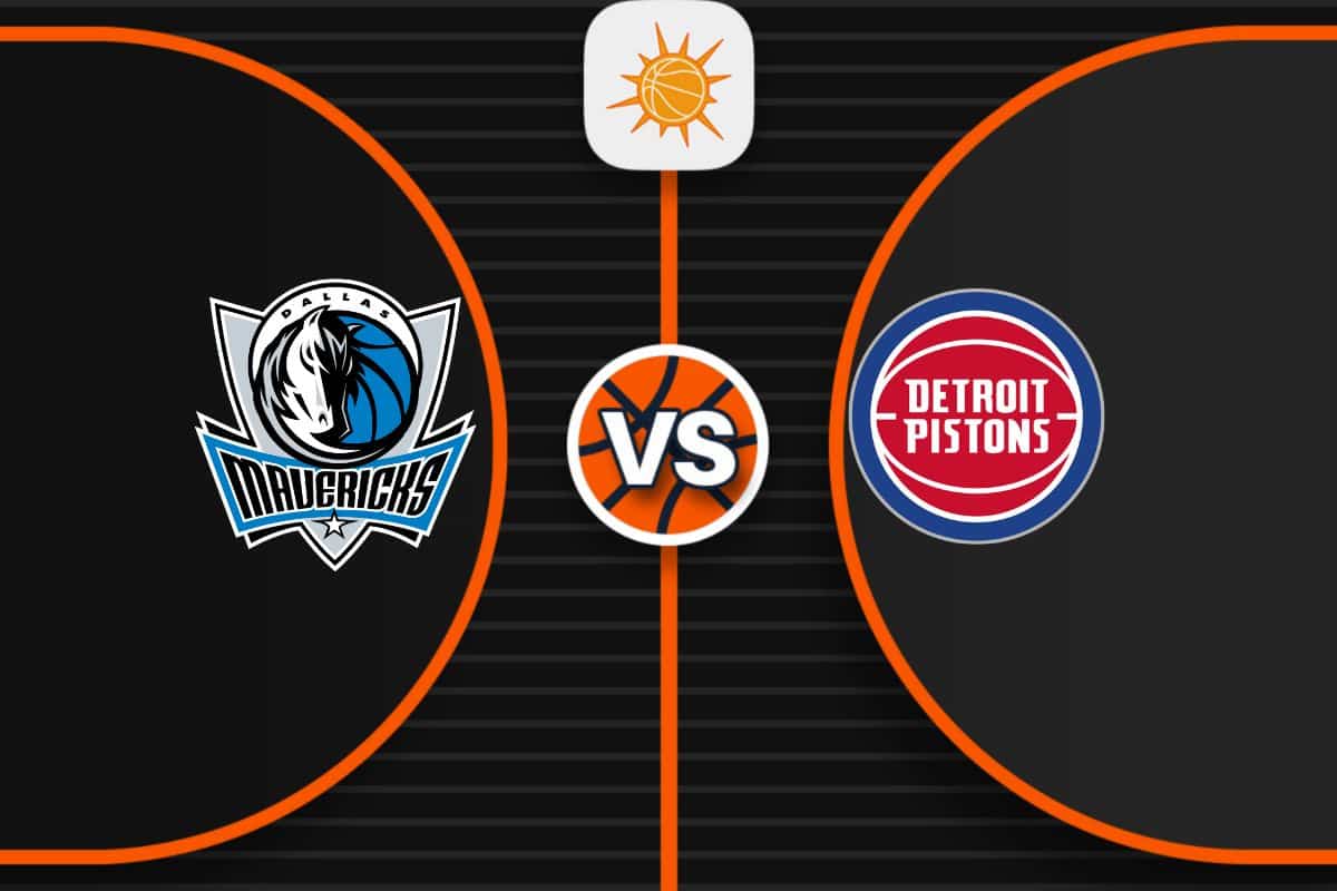 Pronóstico Dallas Mavericks vs Detroit Pistons