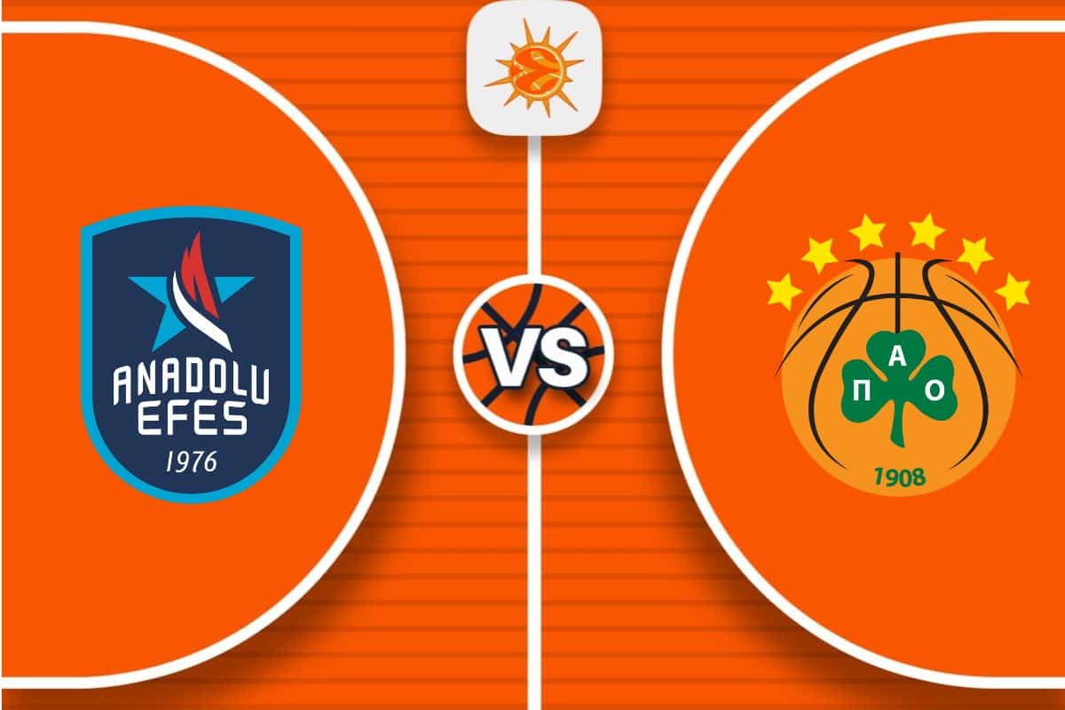 Pronostico Anadolu EFES vs Panathinaikos