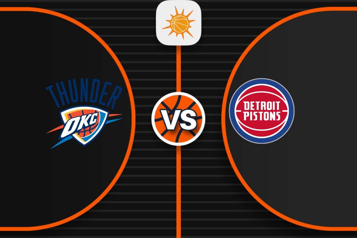 Pronóstico Oklahoma City Thunder vs Detroit Pistons