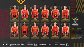 Escogidas las 12 jugadoras que disputarán el Eurobasket femenino