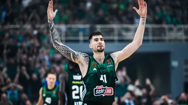 El debut de luces y sombras en Euroliga de Juancho Hernangómez con Panathinaikos