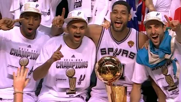Los Spurs arrollan a Miami y se proclaman campeones de la NBA; Kawhi, MVP de las Finales