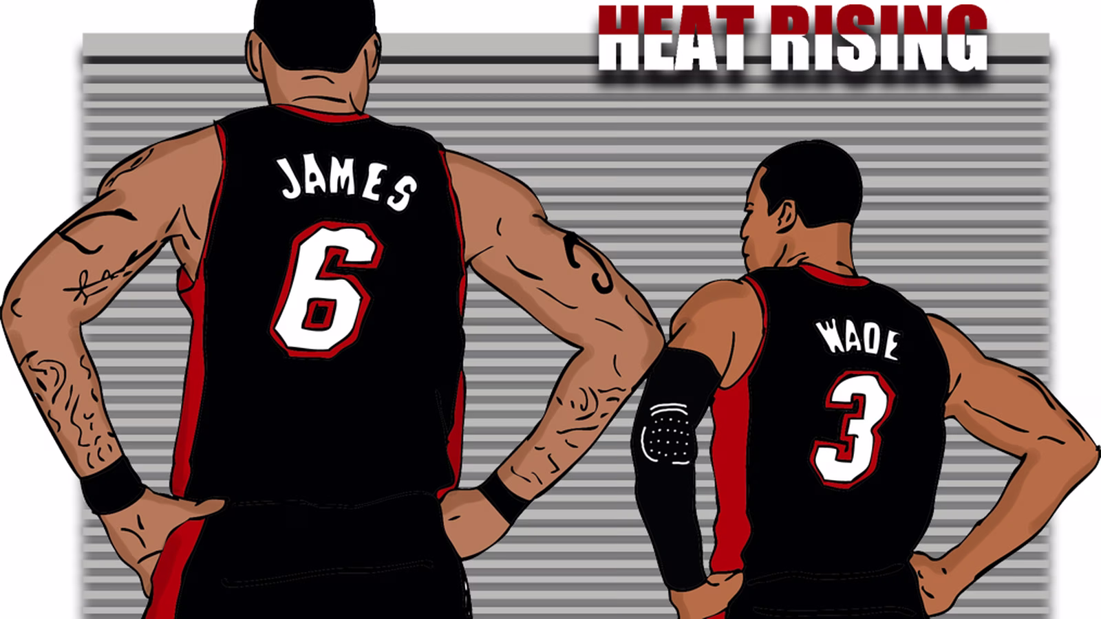 LeBron James y Dwyane Wade salvan a Miami de un peligroso 2-0