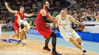Dos acelerones del Real Madrid son suficientes para vencer a Tecnyconta Zaragoza (93-65)