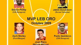 LEB Oro: Solobasket presenta a los MVP del mes de Octubre
