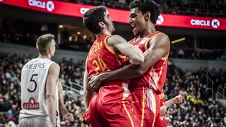 Colom y Brizuela ponen la calidad mientras Saiz reina en la zona de Letonia (62-67)