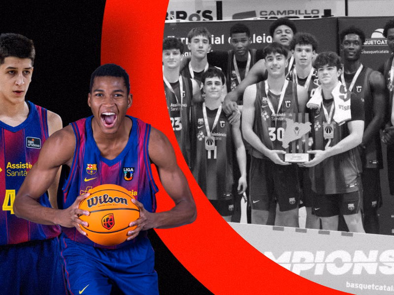 Barça Basket junior arrasa en Cataluña: así lideran sus jóvenes estrellas el camino hacia un triplete histórico