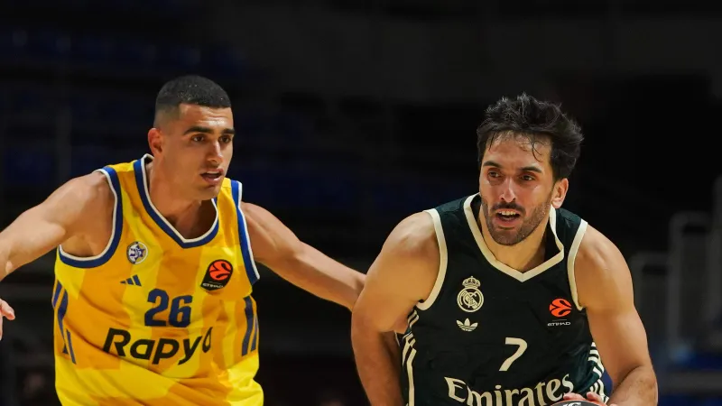 El Real Madrid remonta ante el Maccabi con 21 triples, su récord en la Euroliga
