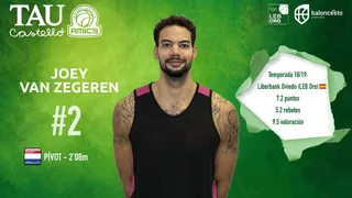 Zoco LEB Oro: Van Zegeren, a Castelló; Tomàs y Torres, renuevan; Otegui, ¿a Menorca?