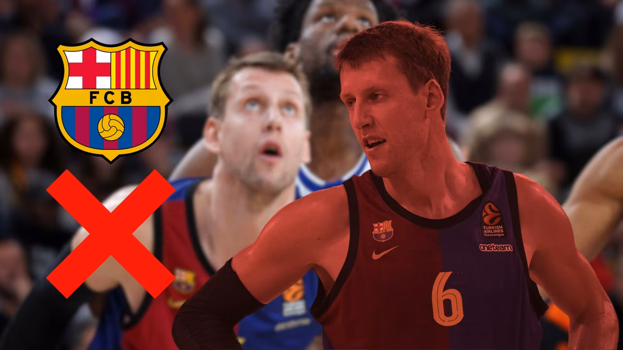 DURO GOLPE para el Barça Basket: Ya se conoce el tiempo de baja de Jan Vesely