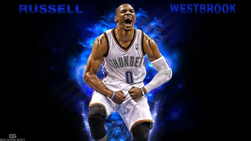 Los octavos puestos siguen abiertos; 54 puntos de Westbrook y los Spurs siguen imparables