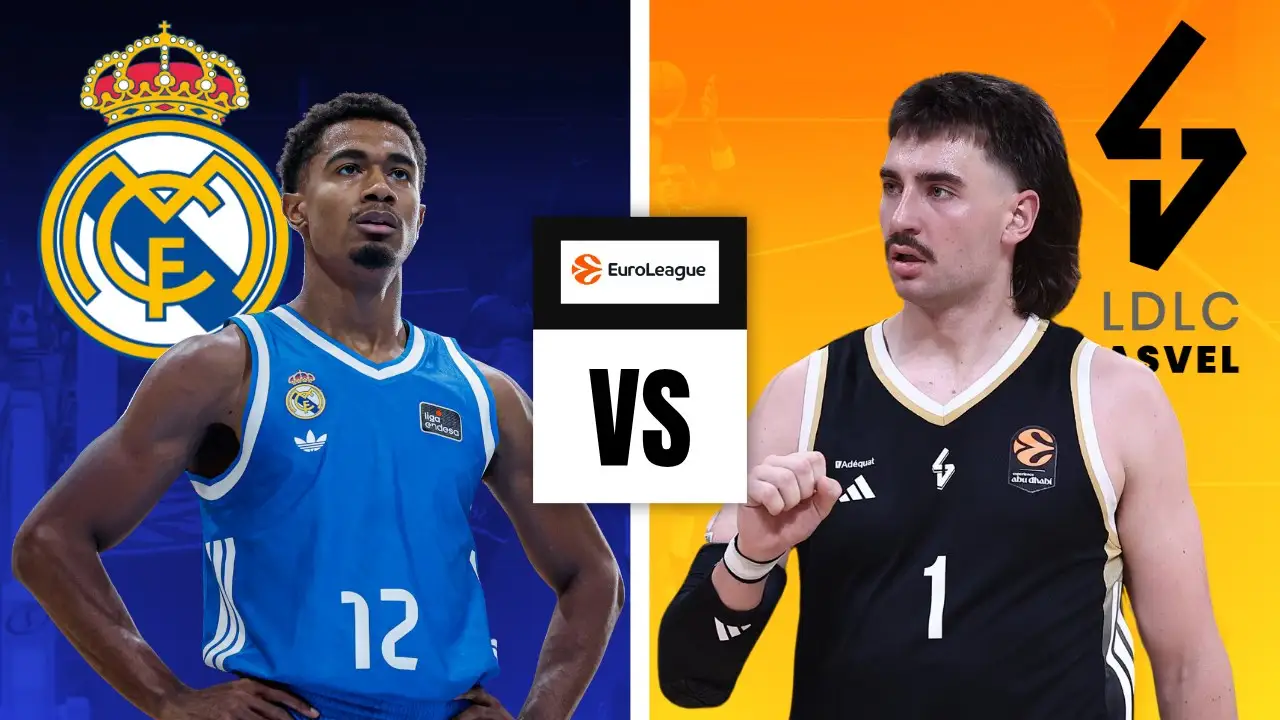 Real Madrid vs ASVEL Lyon-Villeurbanne Euroliga de baloncesto: ¿Cuándo es y dónde verlo?