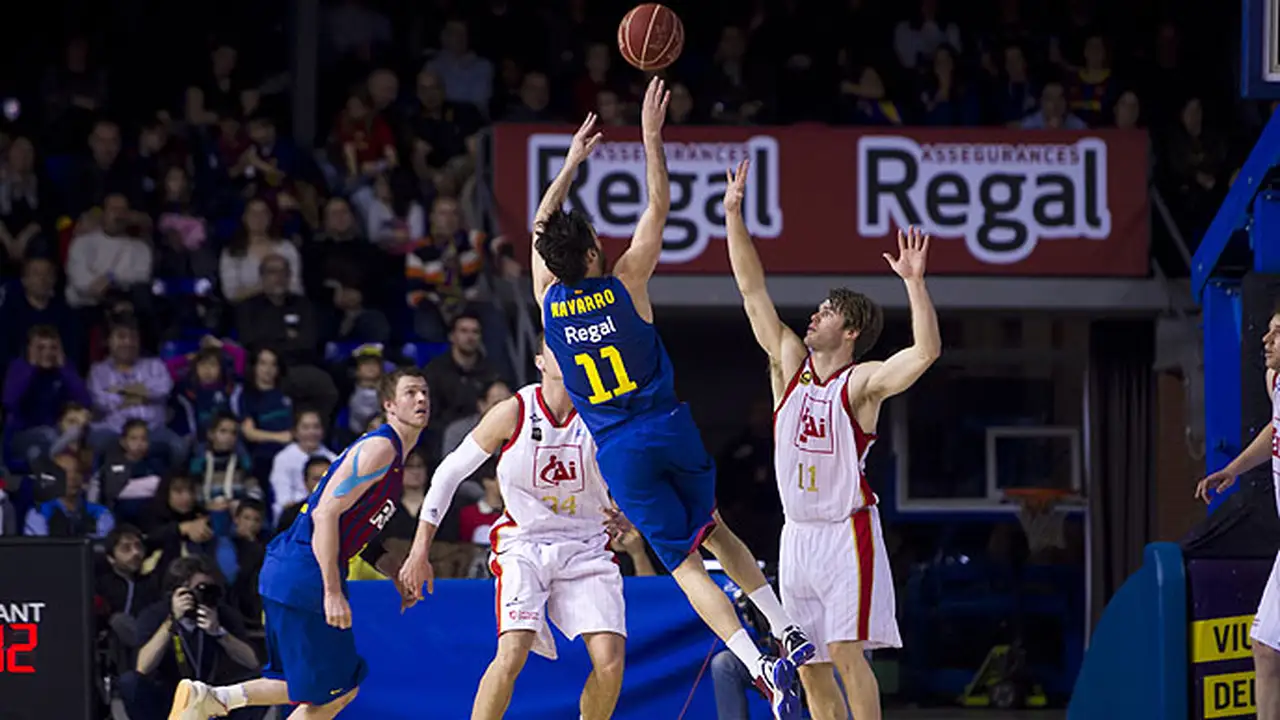 El Barça mejora su imagen a costa de un gris CAI Zaragoza (73-50); Navarro, 1002 triples