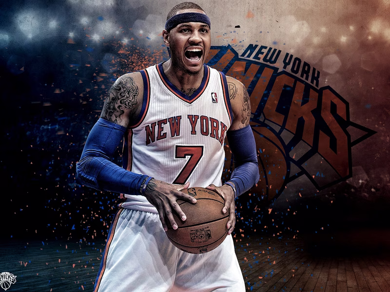 Carmelo da la victoria in extremis a los Knicks; Orgía anotadora de Rockets y Wolves