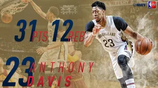 Gran duelo LeBron James vs Anthony Davis; otro doble-doble de Porzingis