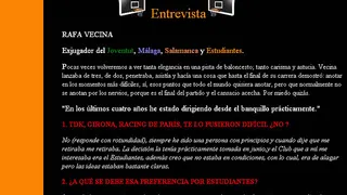 Entrevista a RAFA VECINA (1999)