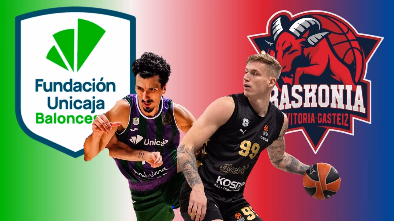 Unicaja de Málaga vs Baskonia ACB de baloncesto: ¿Cuándo y dónde verlo?