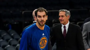 Calderón: “Carmelo es normal y corriente, un compañero como cualquier otro”