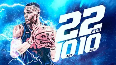 Westbrook, triple-doble y victoria; Curry y Harden, líderes en sus triunfos