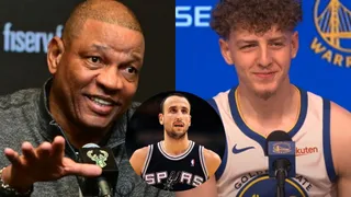 Ginóbili fue elogiado por Doc Rivers y Brandin Podziemski