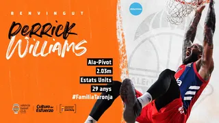 Valencia Basket se viste de Euroliga con el fichaje de Derrick Williams