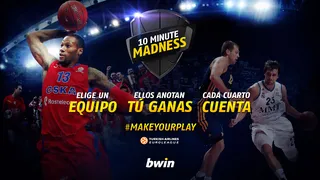 Las estrellas de la Euroliga y los fans del basket conectados en #MAKEYOURPLAY