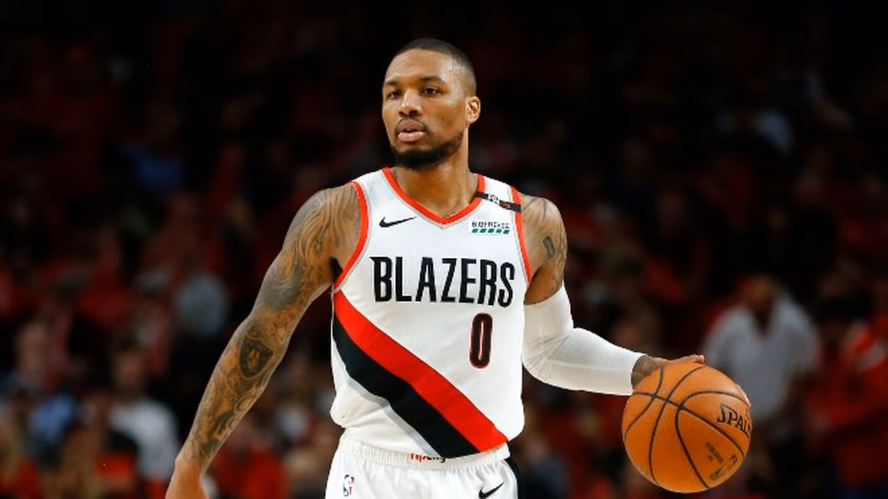 El ‘Huracán Lillard’: el base de Portland hace historia en la NBA