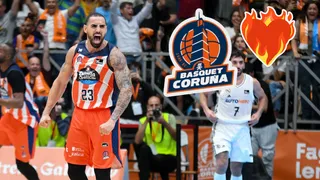 Las redes enloquecen con esta jugada del Leyma Coruña contra el Real Madrid