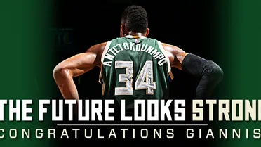 Giannis Antetokounmpo renueva con los Bucks y cumple su sueño americano