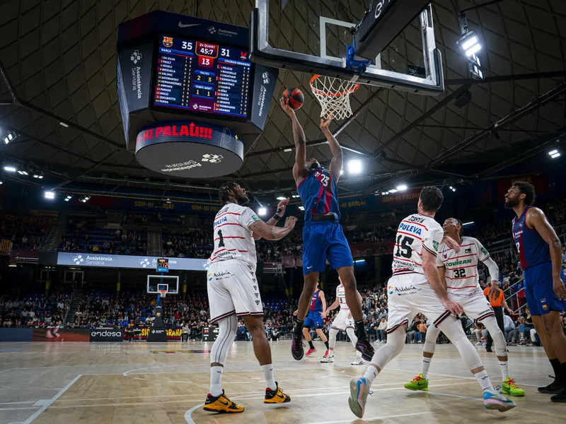 James Nnaji “esperaba jugar más” en el Barça