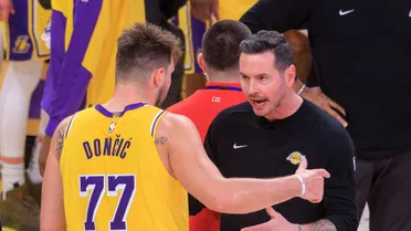 Entre JJ Redick y Luka Doncic, una bronca viral pero “normal”