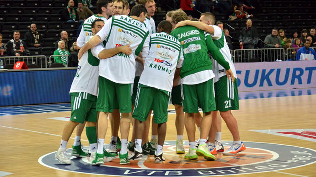 Zalgiris Kaunas anuncia su retirada de la VTB United League ante la carga de partidos