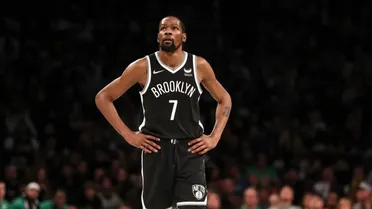 Kevin Durant mostró su frustración con el equipo que armó Brooklyn Nets
